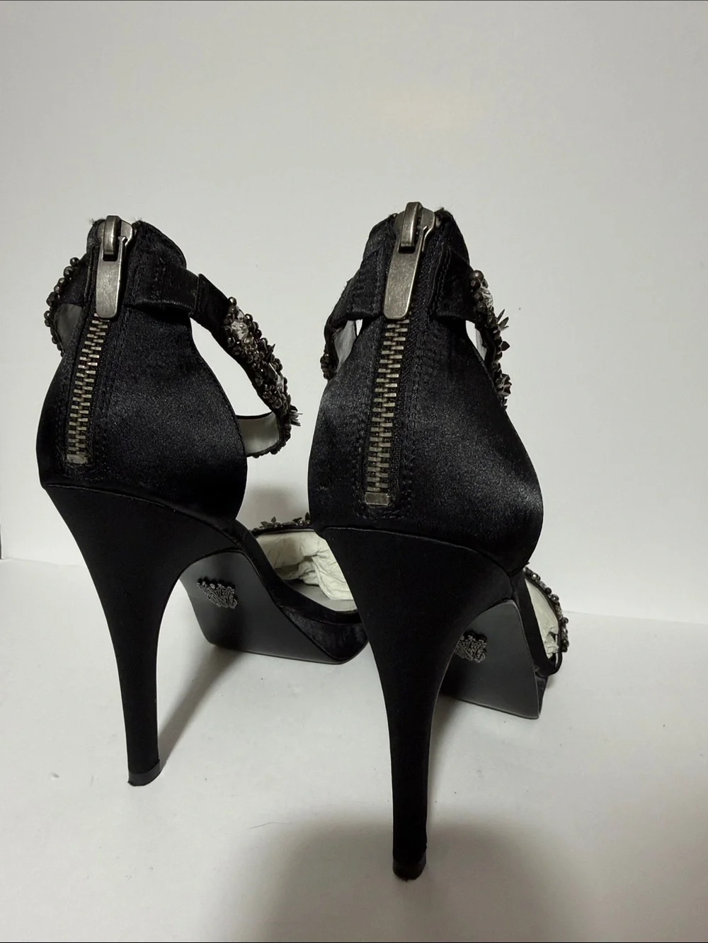 White by Vera Wang sleek black